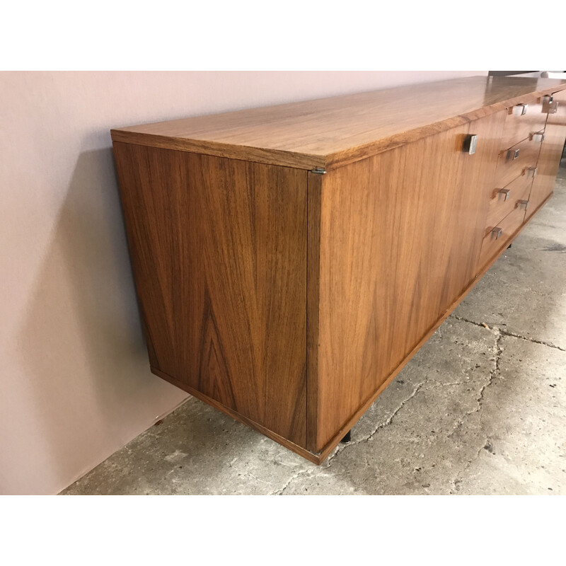 Vintage rosewood sideboard by Alain Richard 1960