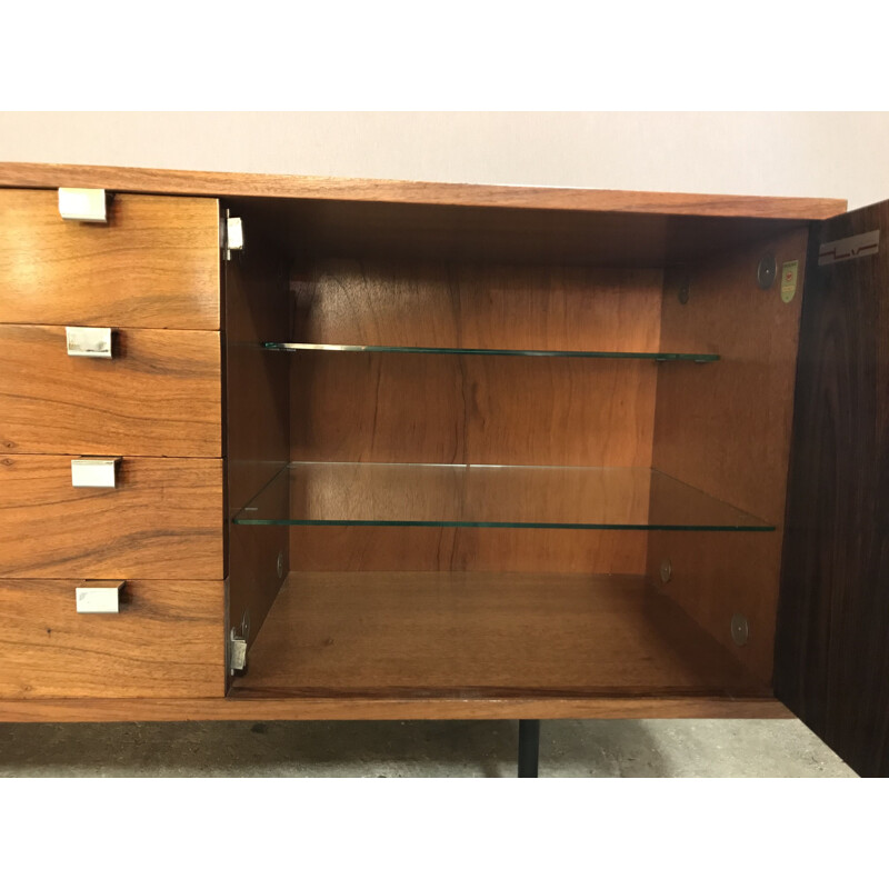 Vintage rosewood sideboard by Alain Richard 1960