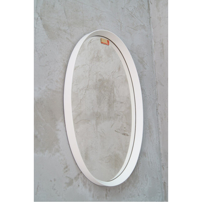 Vintage minimalist mirror from Huwa-Spiegel, 1960