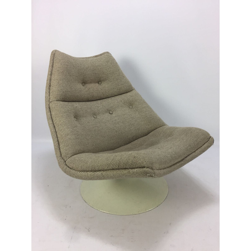 Chaise vintage F511 Lounge par Geoffrey Harcourt pour Artifort, 1960