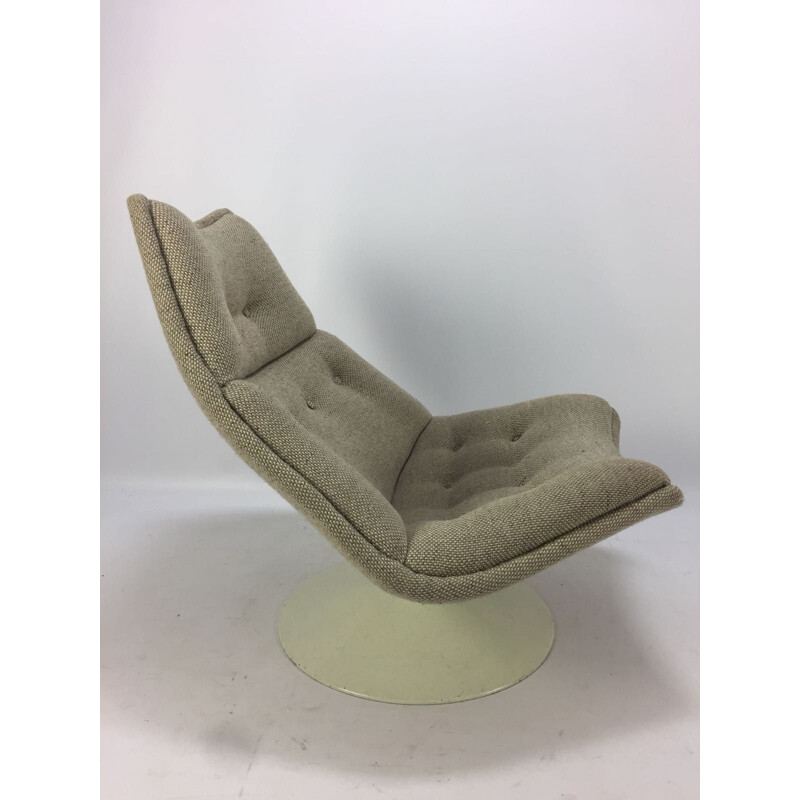 Chaise vintage F511 Lounge par Geoffrey Harcourt pour Artifort, 1960