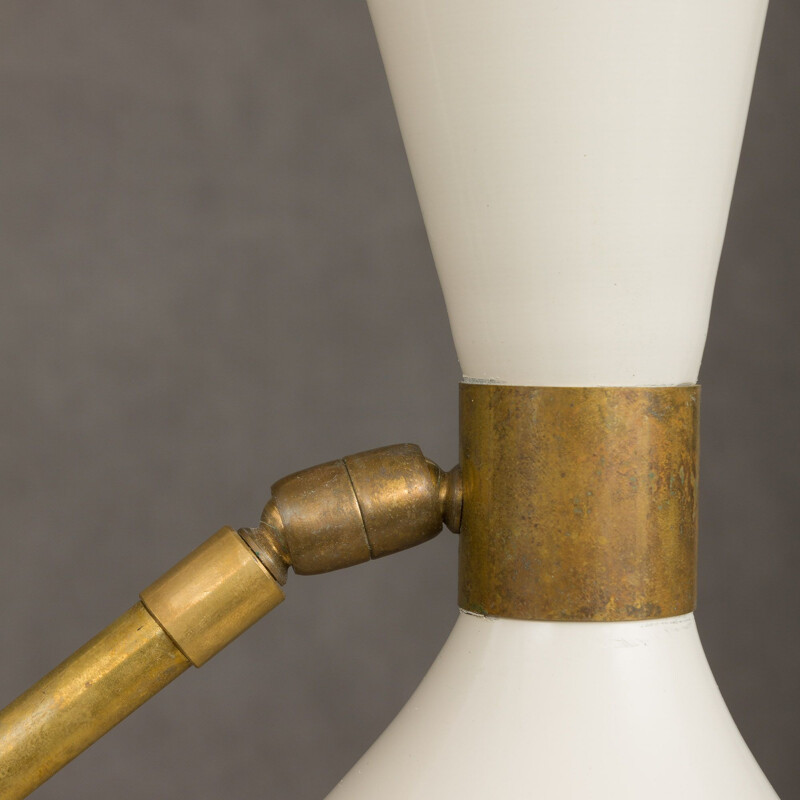 Vintage floor lamp in brass Italie 1960