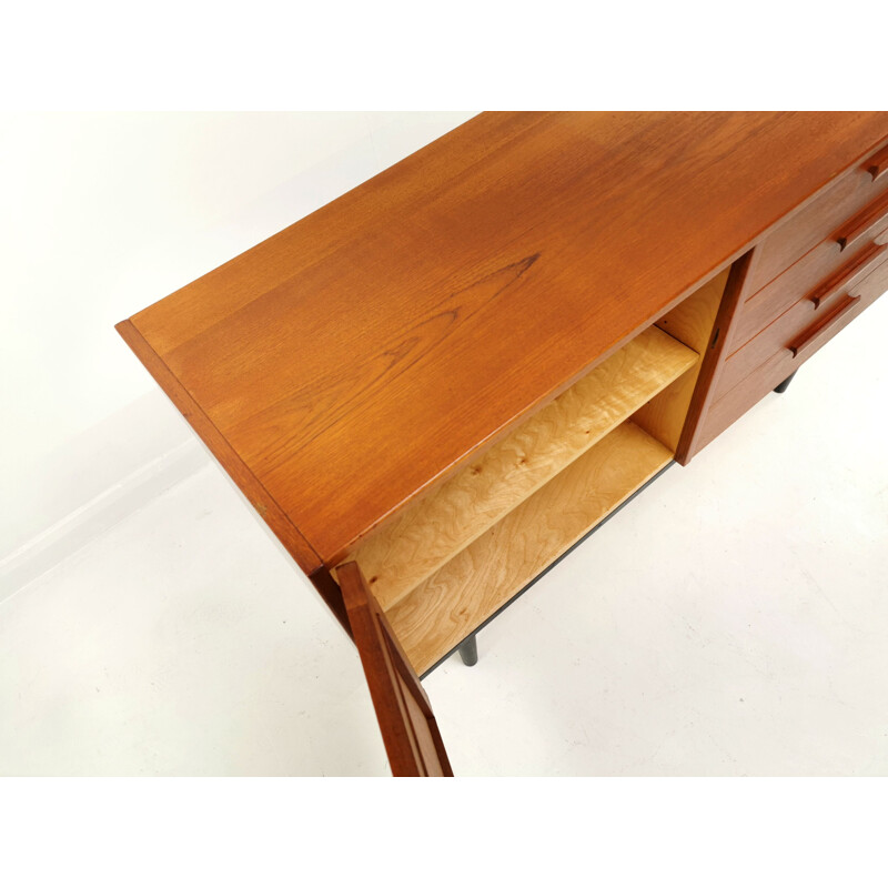 Vintage sideboard in teak by Nils Jonsson for Troeds, Sweden