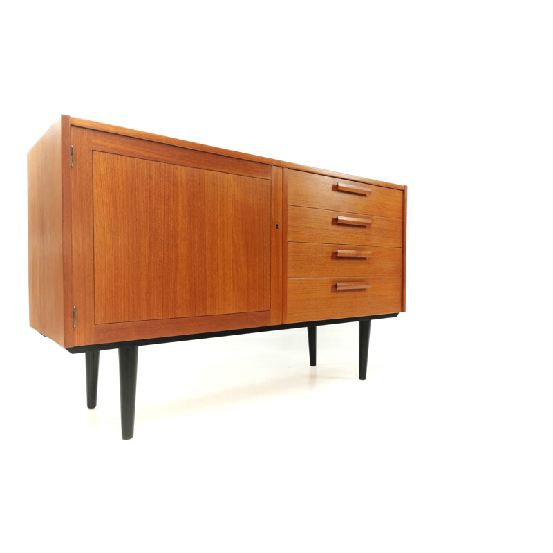 Vintage sideboard in teak by Nils Jonsson for Troeds, Sweden