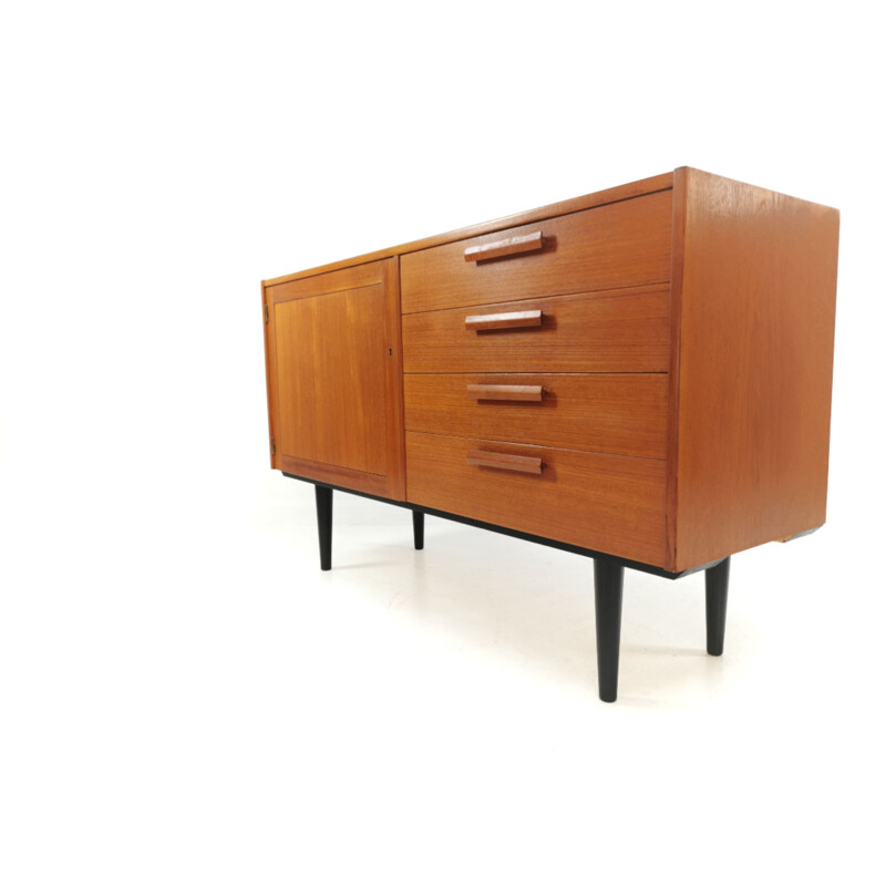 Vintage sideboard in teak by Nils Jonsson for Troeds, Sweden