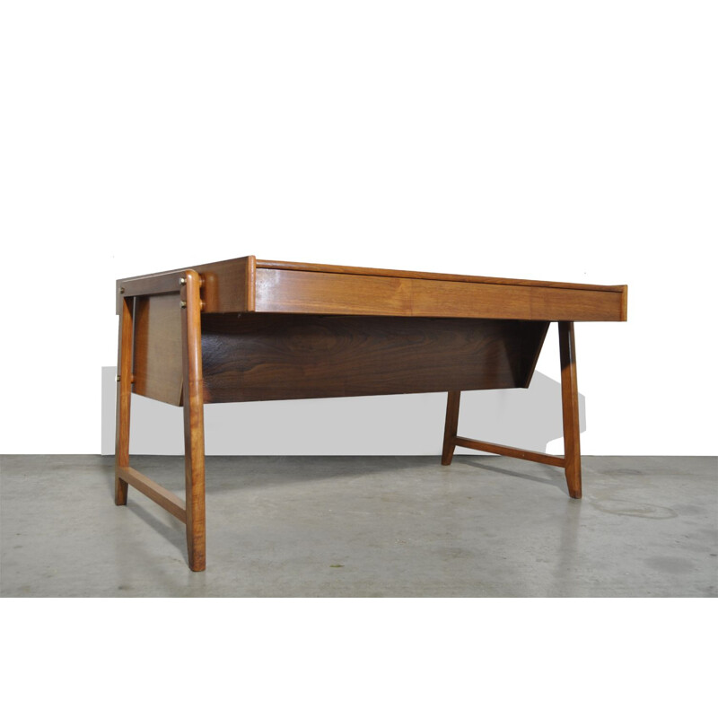 Vintage wooden desk by Clausen & Maerus for Eden, 1960s