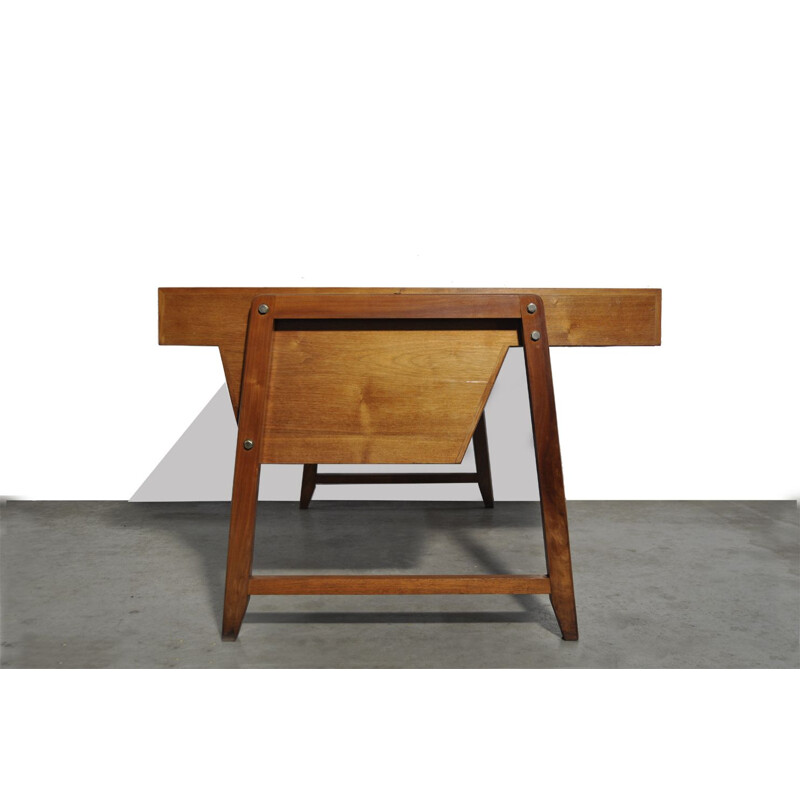 Vintage wooden desk by Clausen & Maerus for Eden, 1960s