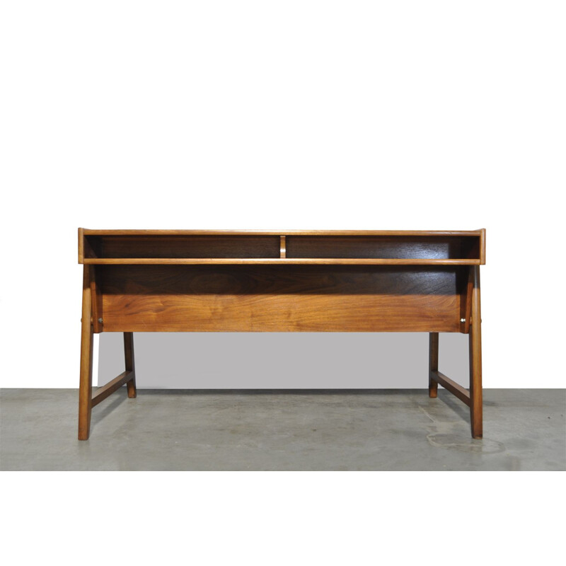 Vintage wooden desk by Clausen & Maerus for Eden, 1960s