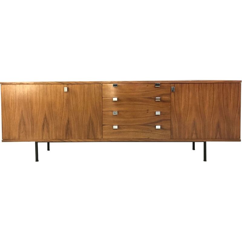 Vintage rosewood sideboard by Alain Richard 1960