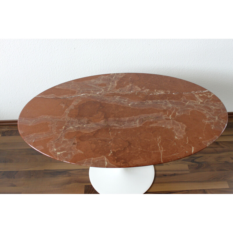 Vintage marble coffee table by Eero Saarinen from Knoll International, 1950s