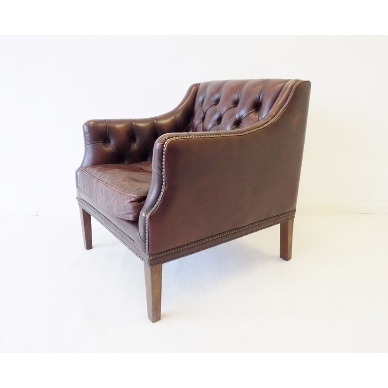 Set of 2 vintage Chesterfield club armchairs from Millbrook, 1960s