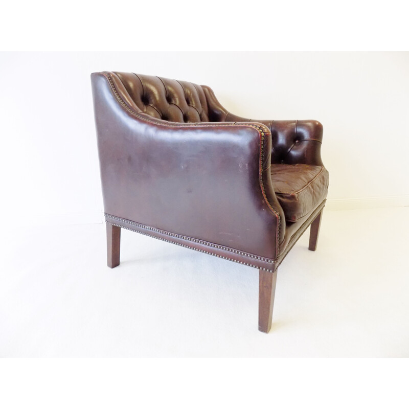 Set of 2 vintage Chesterfield club armchairs from Millbrook, 1960s