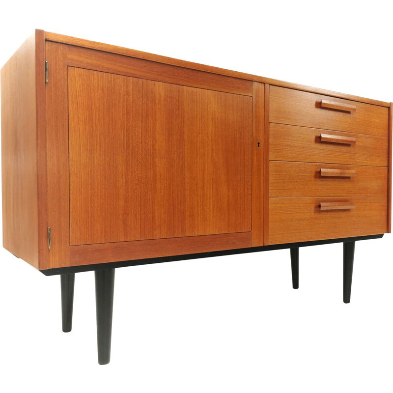 Vintage sideboard in teak by Nils Jonsson for Troeds, Sweden