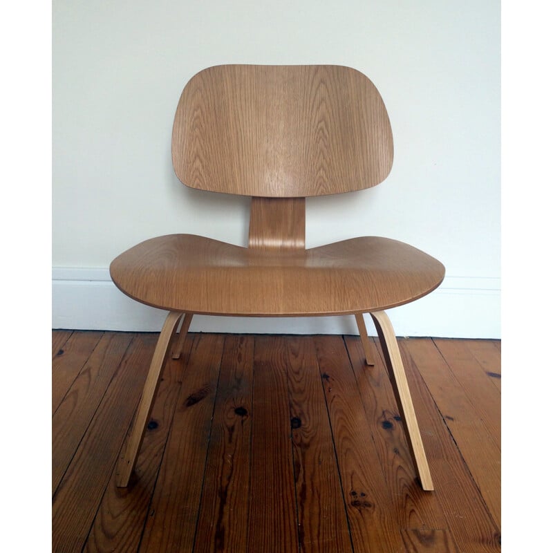 Herman Miller ashwood "LCW" chair, Charles & Ray EAMES - 1990s