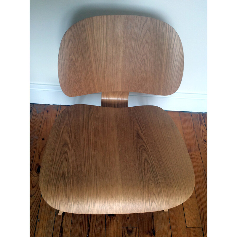 Herman Miller ashwood "LCW" chair, Charles & Ray EAMES - 1990s