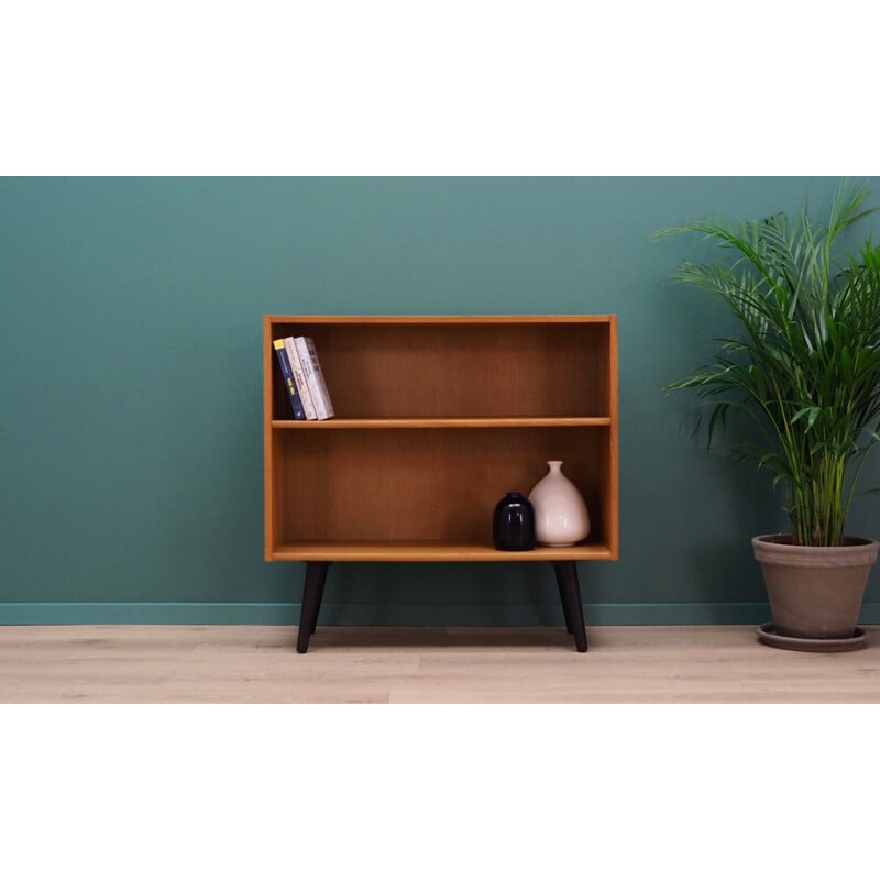 Vintage ash bookcase, scandinavian design, 1960-70s