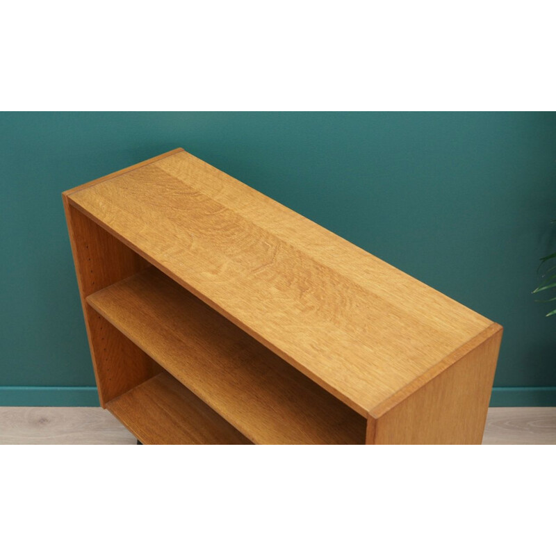 Vintage ash bookcase, scandinavian design, 1960-70s