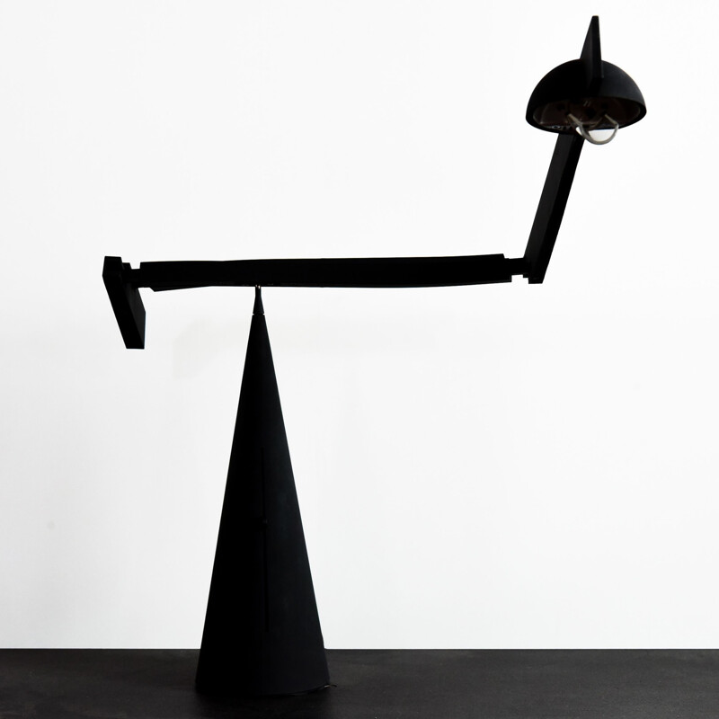 Lampe de table vintage par M. Colombo & M. Barbaglia, 1980