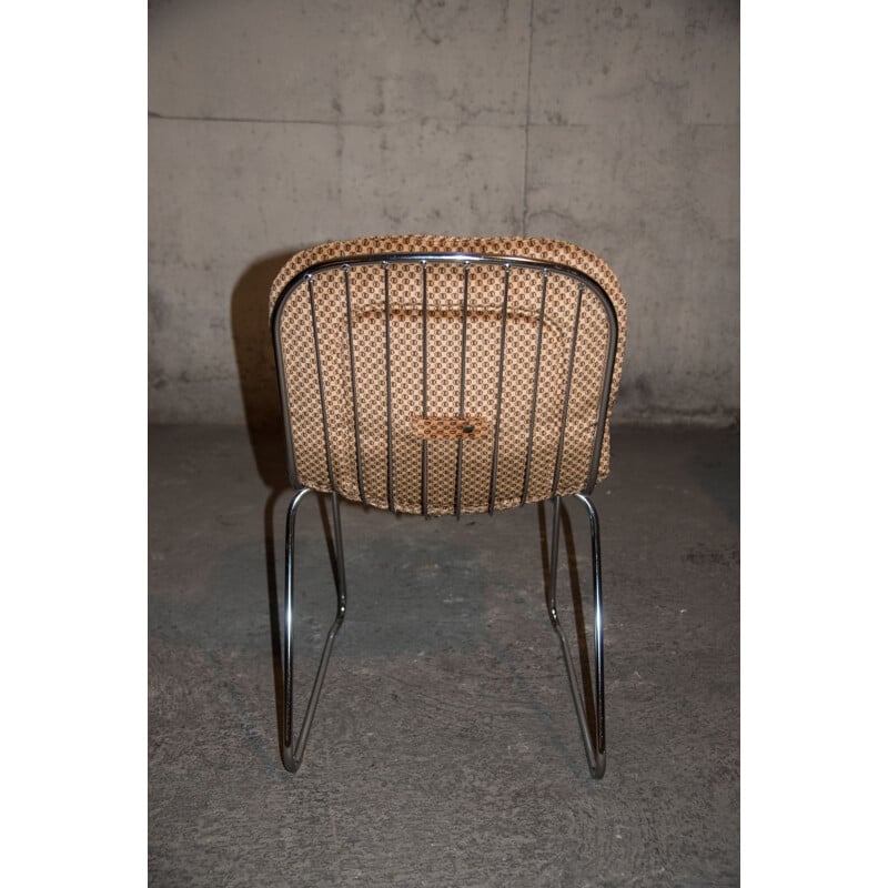 Set of 4 vintage chairs, France, 1970s