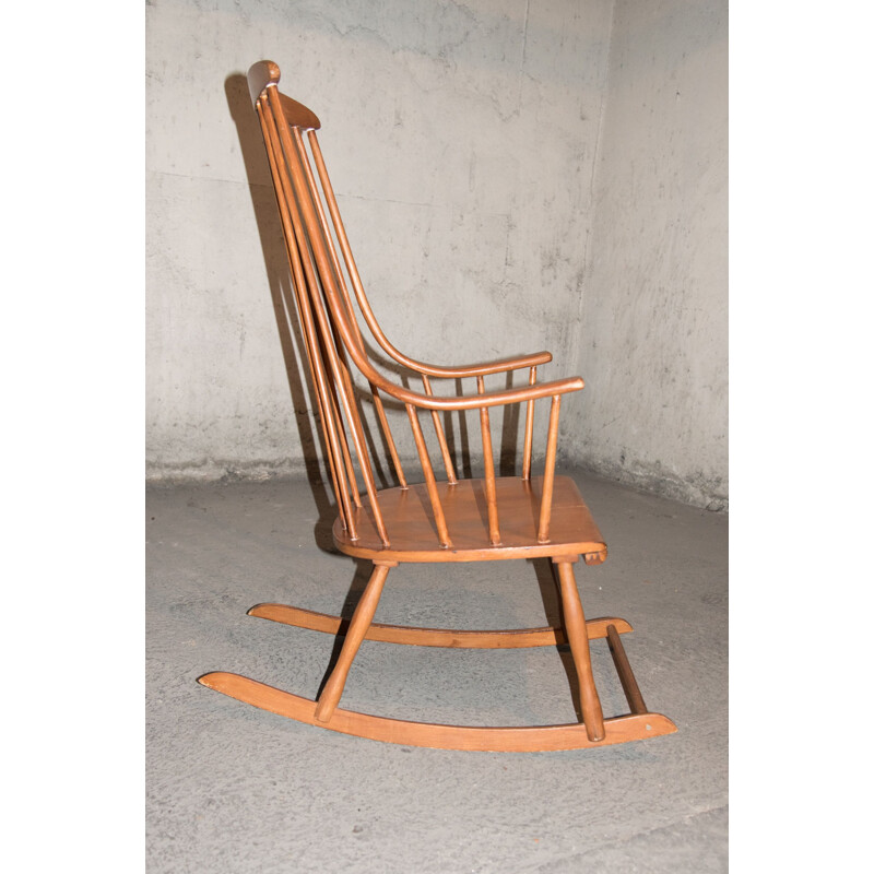 Vintage rocking chair "Grandessa" by Lena Larsson, 1950