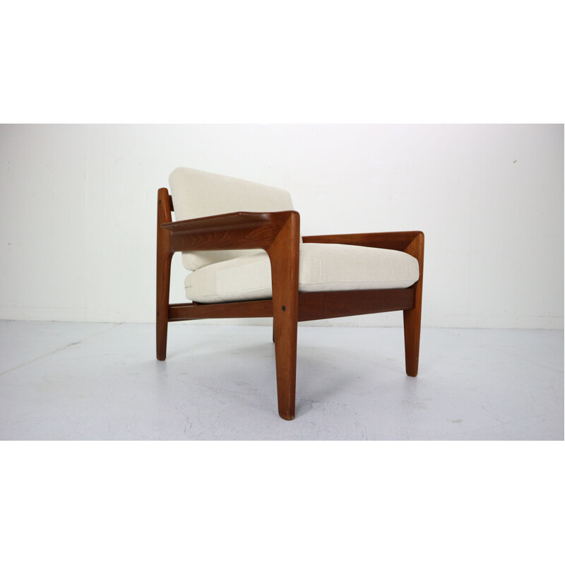 Vintage teak armchair by Arne Wahl Iversen for Komfort, Denmark, 1960s