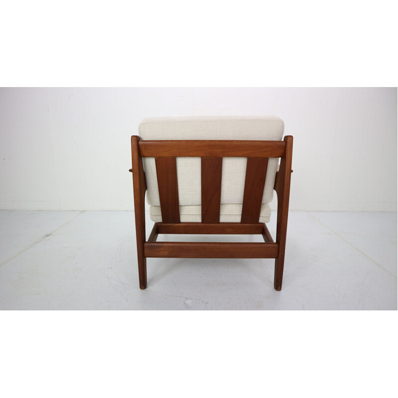 Vintage teak armchair by Arne Wahl Iversen for Komfort, Denmark, 1960s