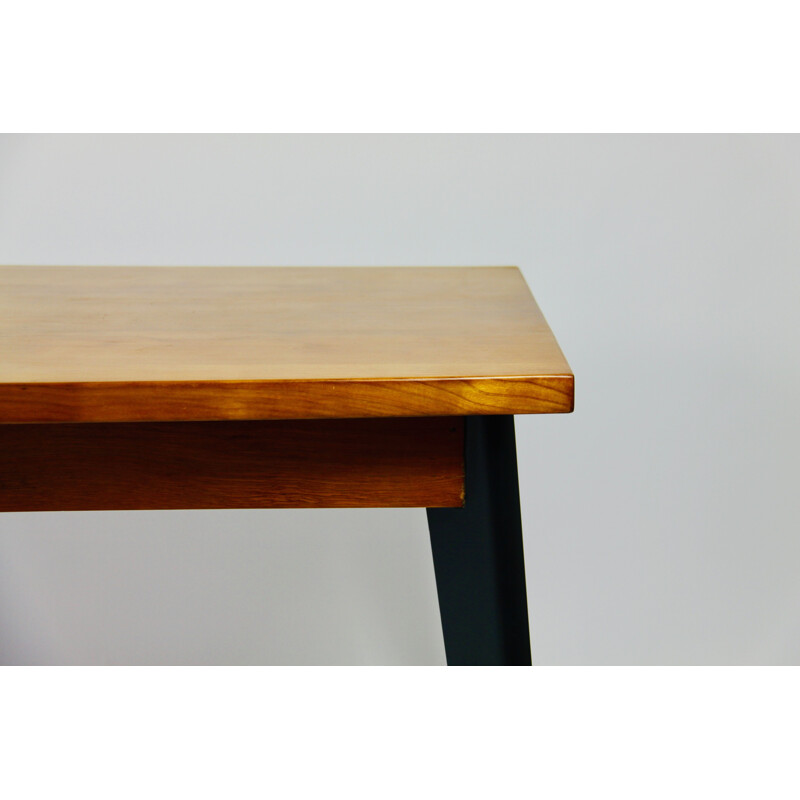 Vintage beech dining table, 1950s