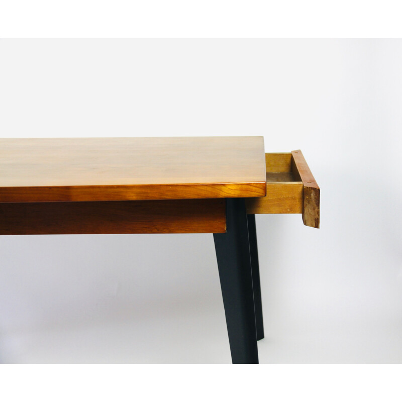 Vintage beech dining table, 1950s