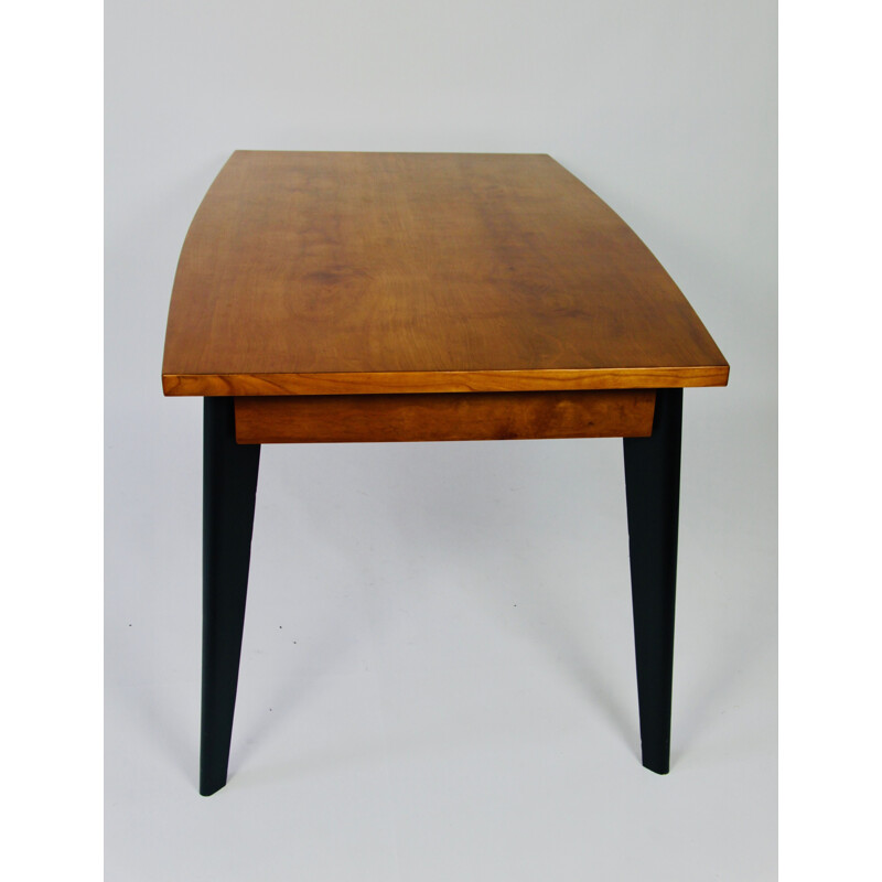 Vintage beech dining table, 1950s