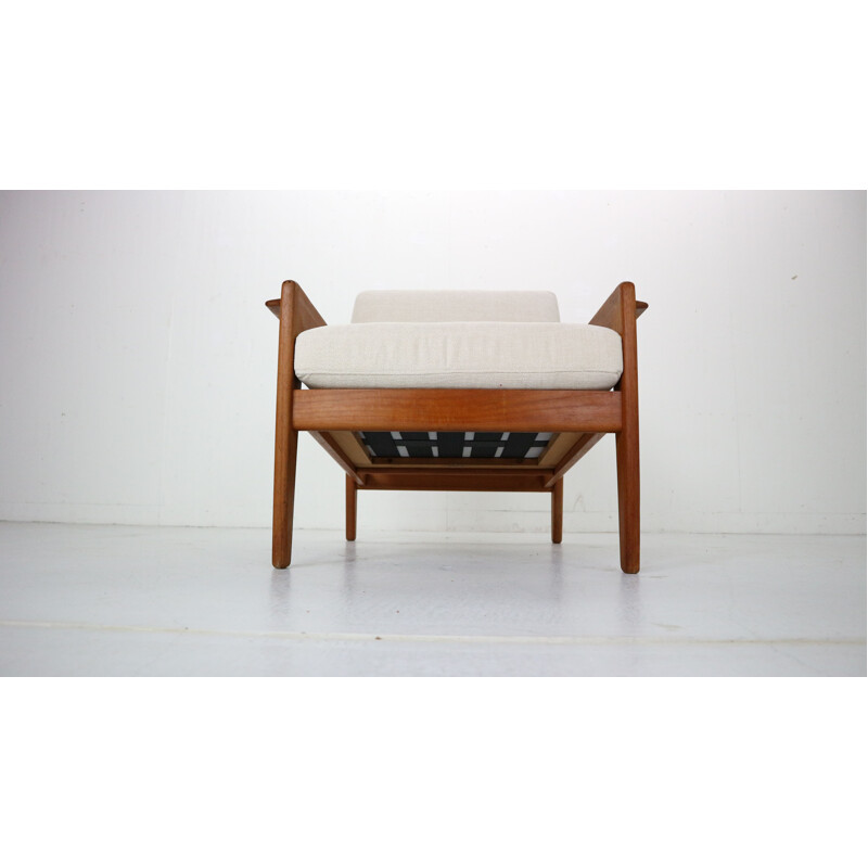 Vintage teak armchair by Arne Wahl Iversen for Komfort, Denmark, 1960s