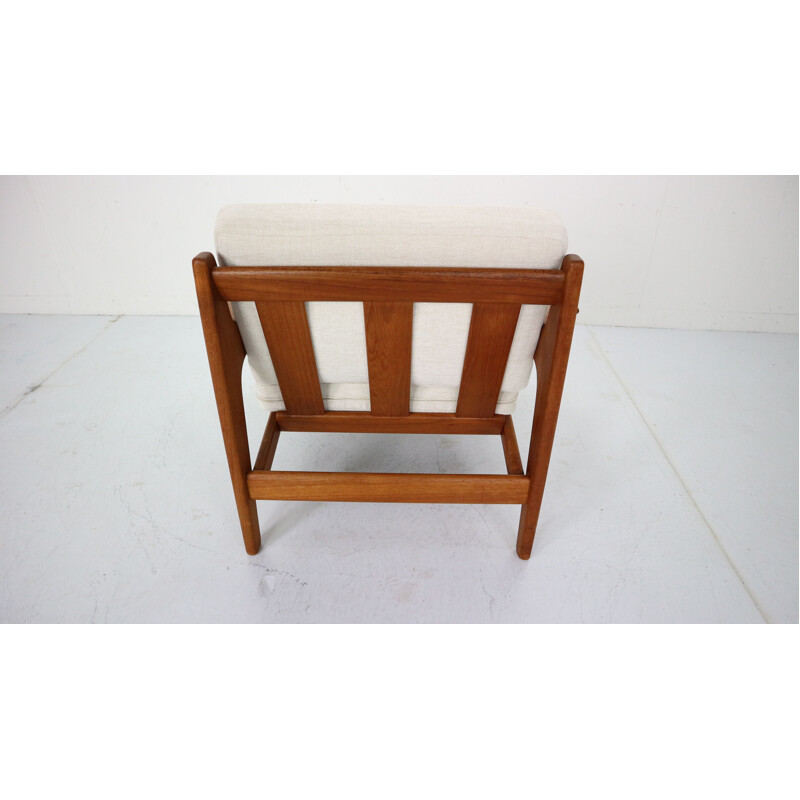 Vintage teak armchair by Arne Wahl Iversen for Komfort, Denmark, 1960s