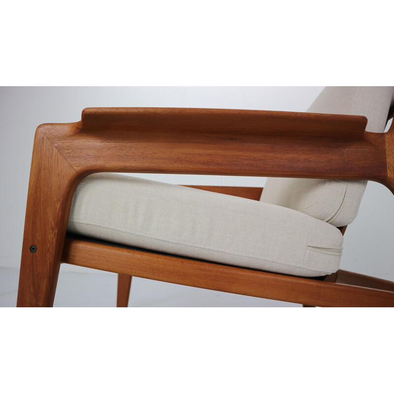 Vintage teak armchair by Arne Wahl Iversen for Komfort, Denmark, 1960s