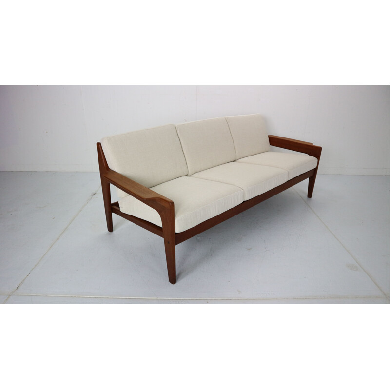 Vintage teak sofa by Arne Wahl Iversen for Komfort, Denmark, 1960s