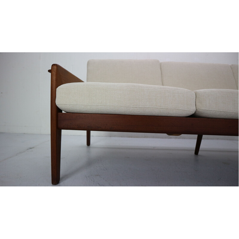 Vintage teak sofa by Arne Wahl Iversen for Komfort, Denmark, 1960s