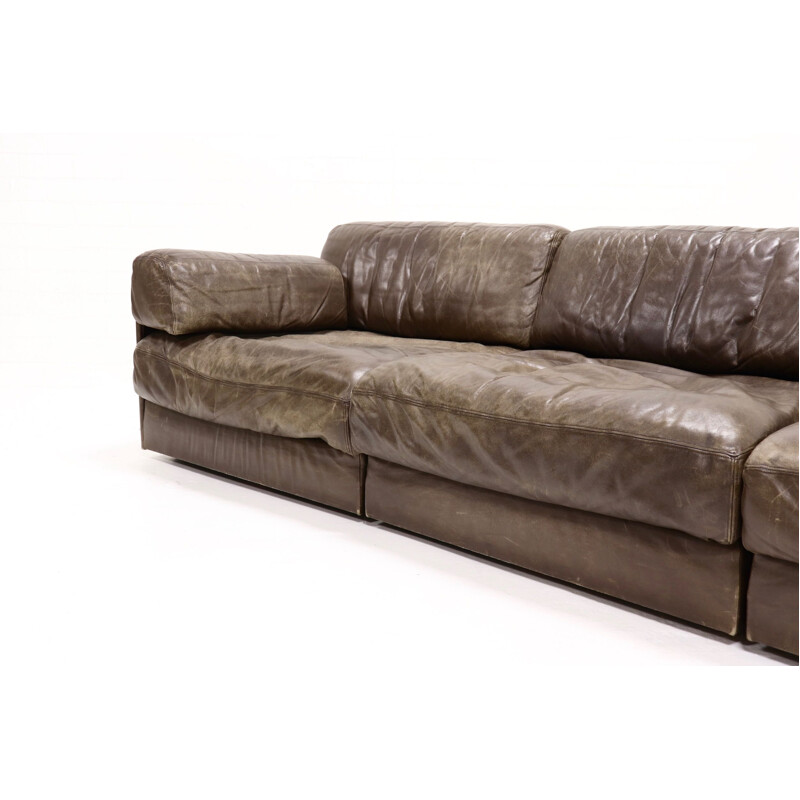 Vintage DS-76 modular sofa by De Sede, 1970s