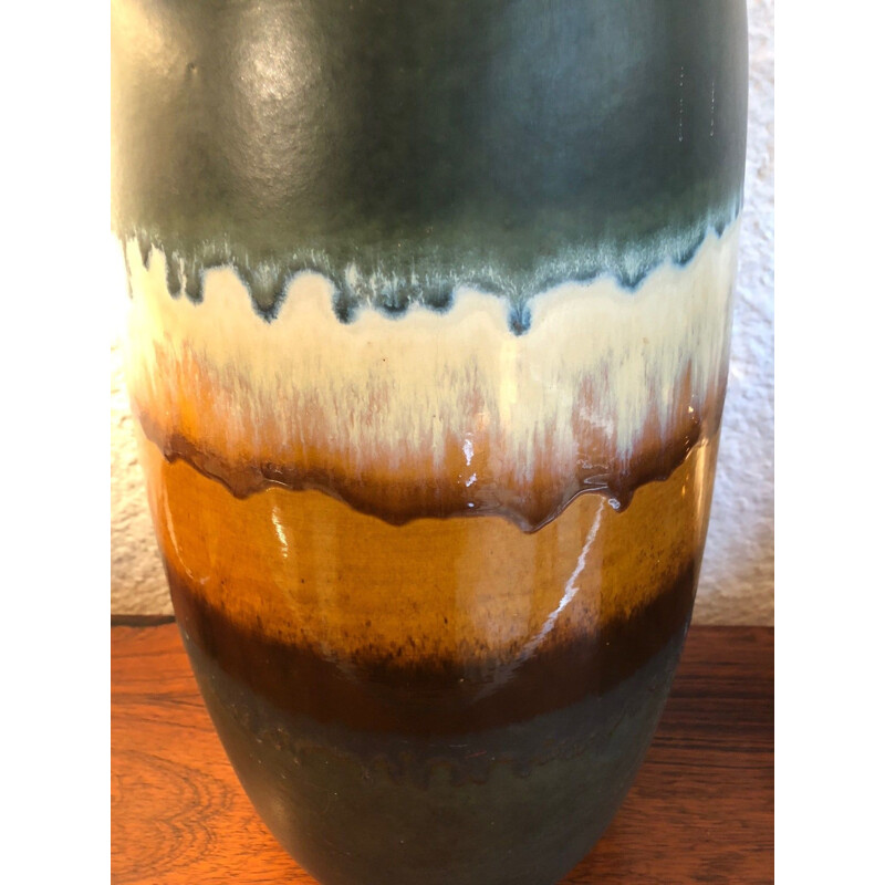 Large vintage ceramic vase 1960 