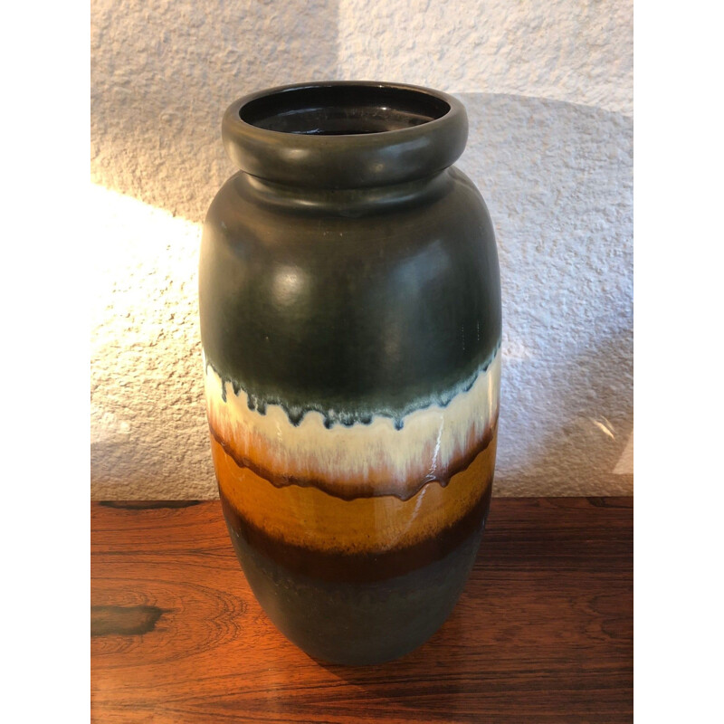 Large vintage ceramic vase 1960 