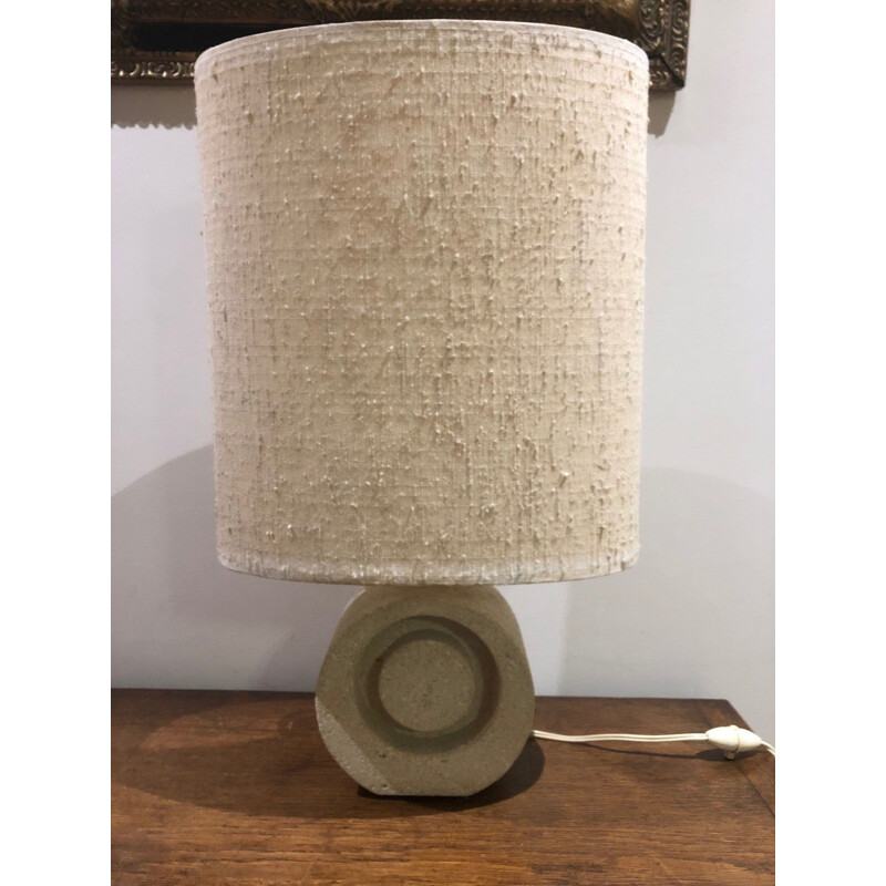 Vintage stone lamp by Albert tormos 1970