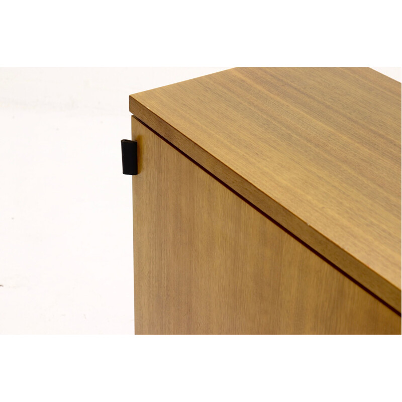 Vintage sideboard in walnut by Voko, 1960s