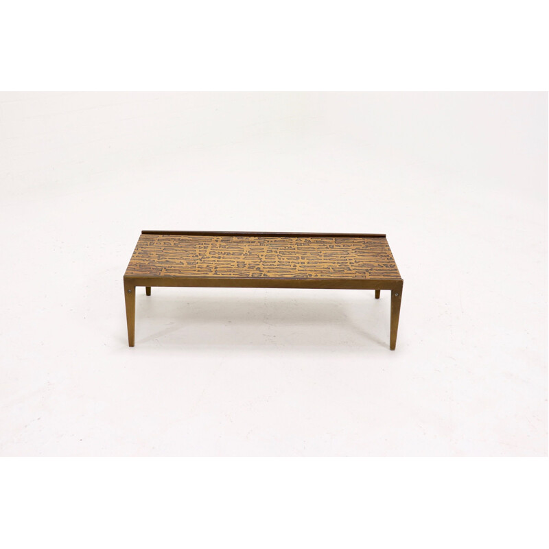 Vintage scandinavian coffee table, 1950s