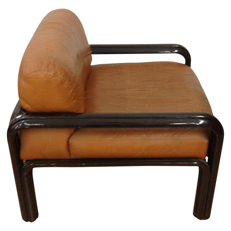 Paire de fauteuils lounge, Gae AULENTI - années 70