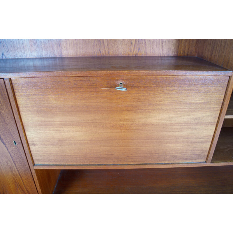 Vintage teak cabinet from Lefèvre Omer Meubelfabriek, 1960s