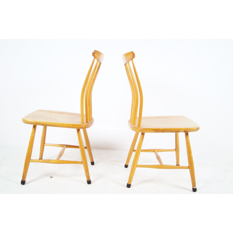 Set of 2 vintage SZ03 dining Chairs by Bengt Akerblom & Gunnar Eklof for Akerblom, 1950s