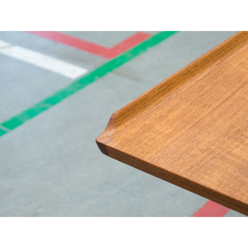 Vintage bovenkamp teak and oak coffee table by Aksel Bender Madsen 1960