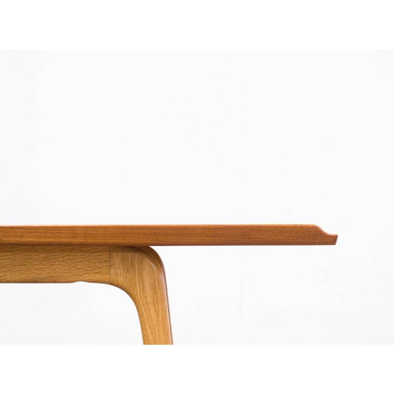 Vintage bovenkamp teak and oak coffee table by Aksel Bender Madsen 1960