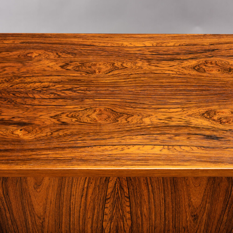 Vintage danish rosewood high sideboard by Børge Seindal for P. Westergaard Møbelfabrik, 1960