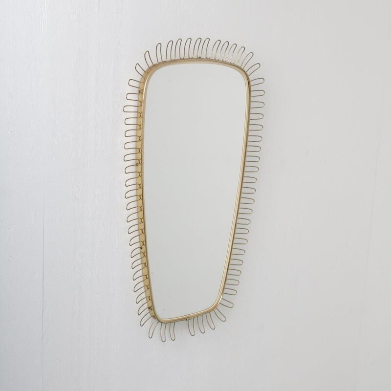 Vintage Swedish mirror 1950