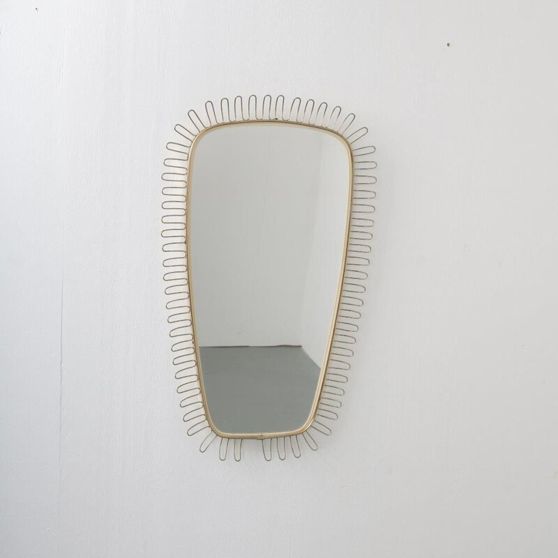 Vintage Swedish mirror 1950