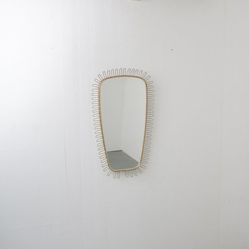 Vintage Swedish mirror 1950
