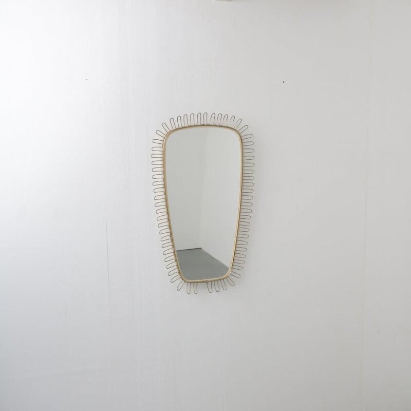 Vintage Swedish mirror 1950